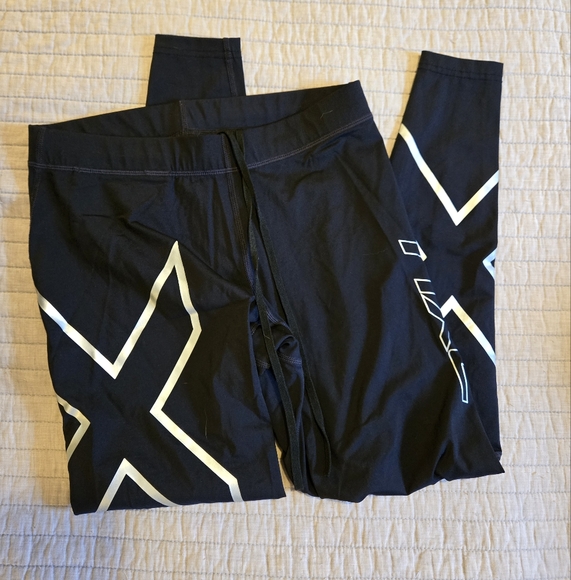 Womens Medium 2XU Compression Tights - Picture 3 of 4
